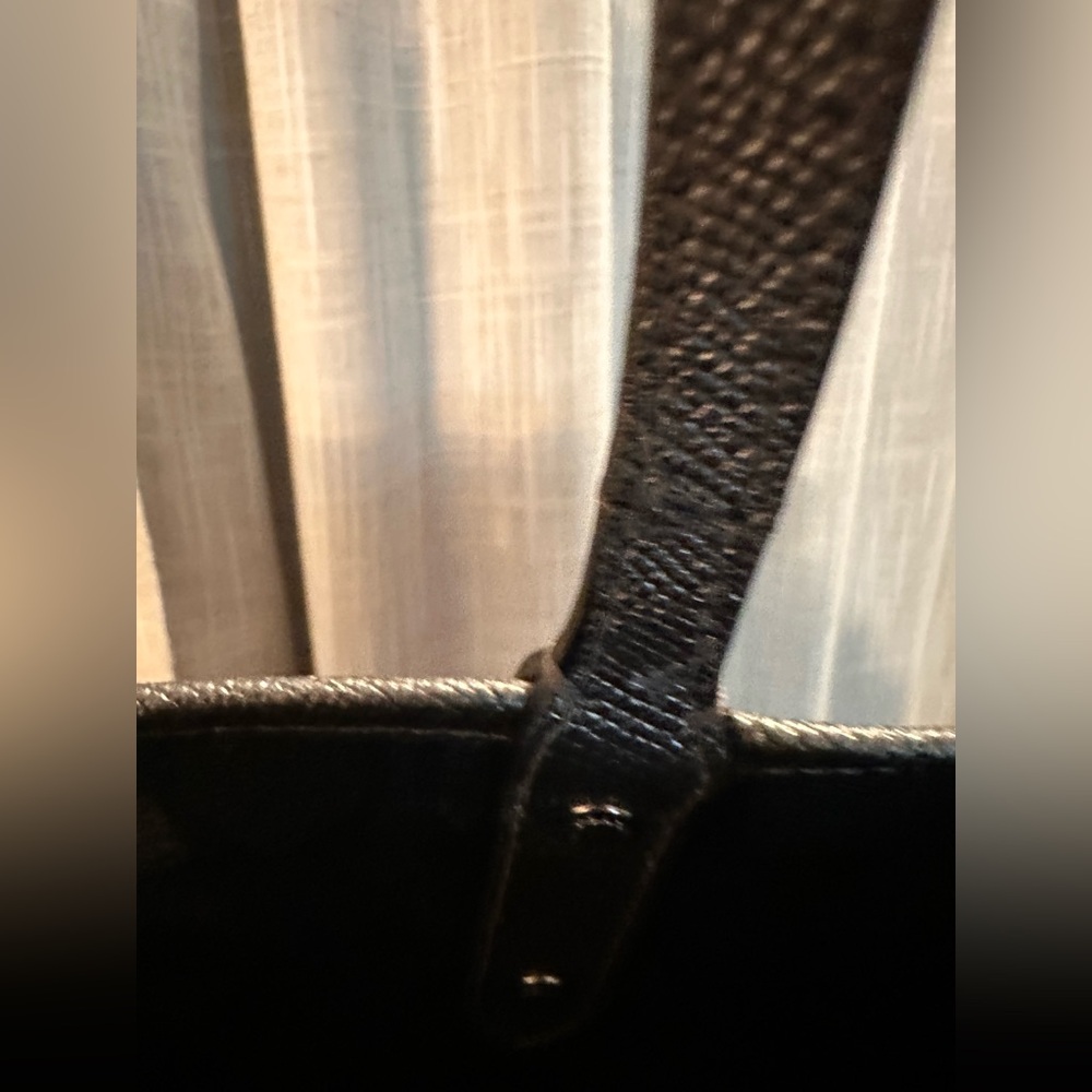 Coach Reversible Black Signature Tote - Picture 12 of 17